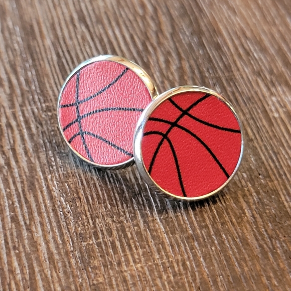 Jewelry - 🔥LAST PAIR🔥 Basketball Earrings, mom, fan, player